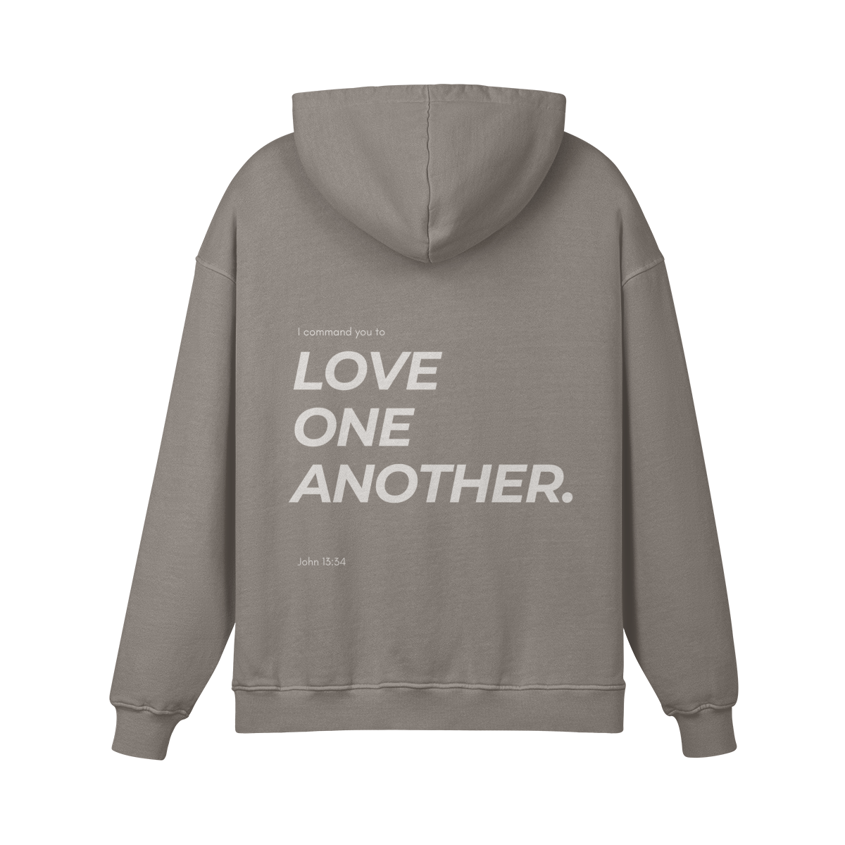 Love One Another Grey